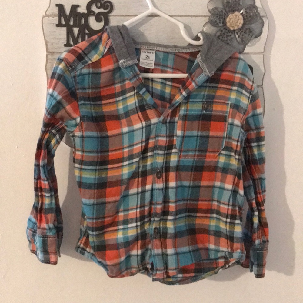 2T button down shirt
